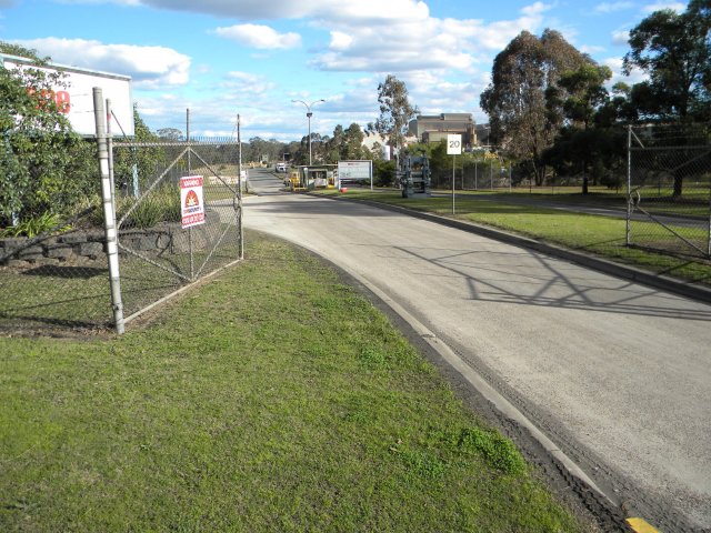 The flat-topped building is where Rooty Hill homestead stood